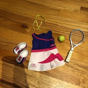 American Girl Doll tennis outfit